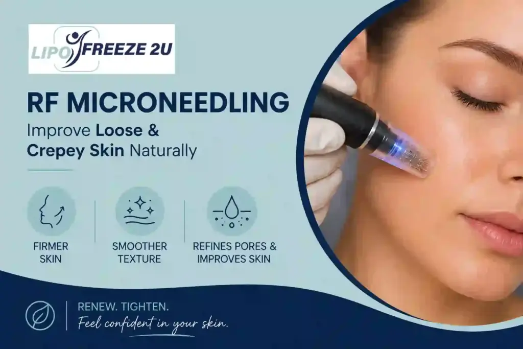 Can RF Microneedling Help Improve Loose and Crepey Skin St Albans?